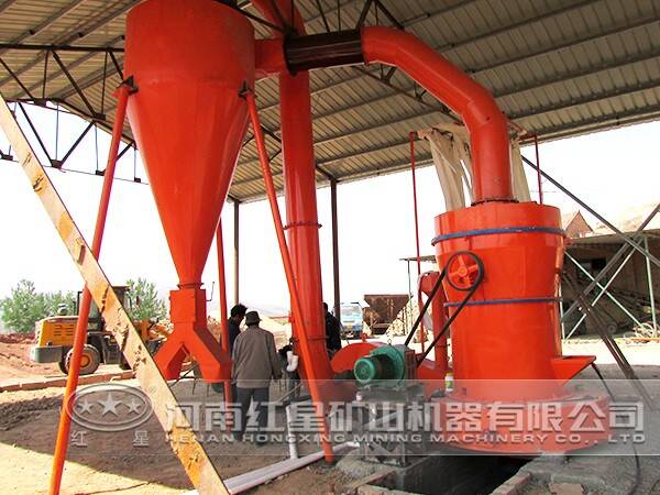 高嶺土磨粉生產線特點 高嶺土磨粉生產線特點