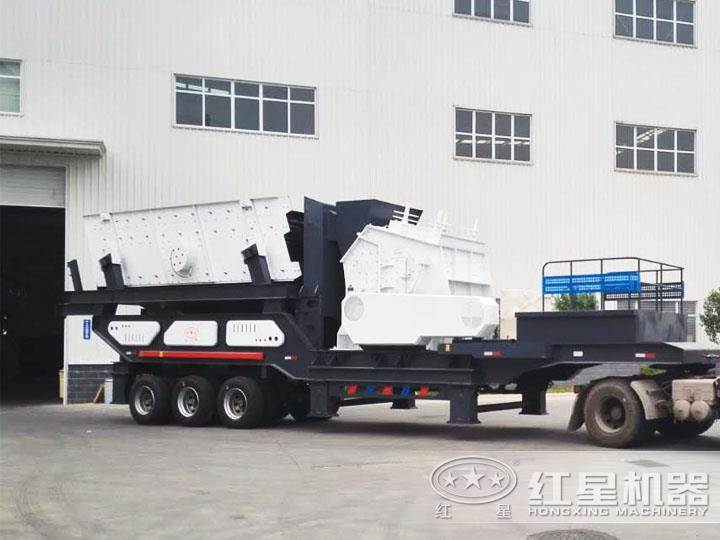 移動砂石生產線,實現篩分破碎機一體化,效能高更智能 移動砂石生產線,實現篩分破碎機一體化,效能高更智能