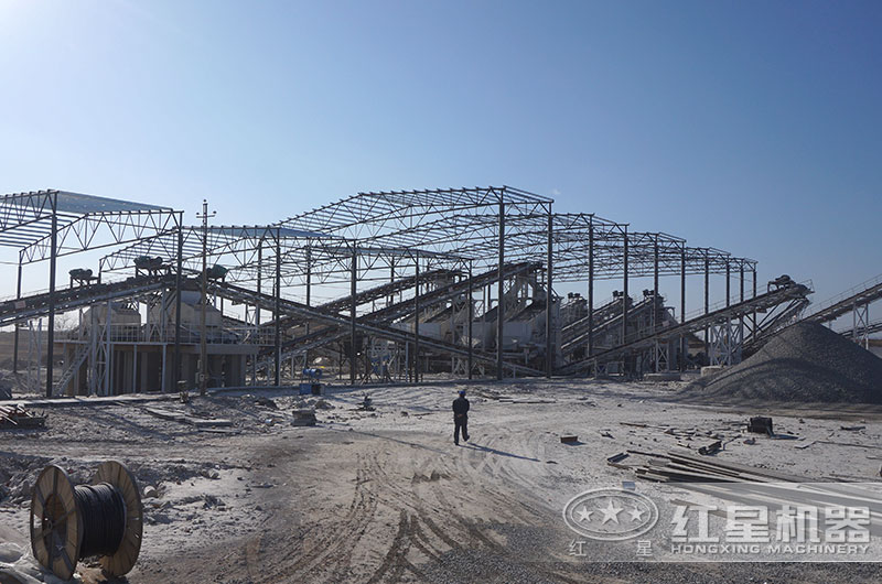 固定式混凝土破碎生產(chǎn)線現(xiàn)場圖 固定式混凝土破碎生產(chǎn)線現(xiàn)場圖