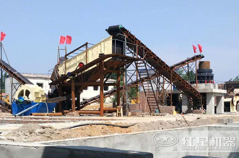 時產100噸機制砂設備生產線 時產100噸機制砂設備生產線